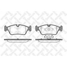 395 060-SX STELLOX Комплект тормозных колодок, дисковый тормоз