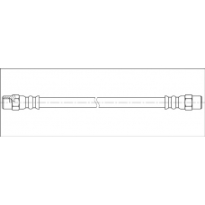 G1900.55 WOKING Тормозной шланг