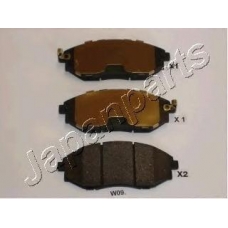 PA-W09AF JAPANPARTS Комплект тормозных колодок, дисковый тормоз