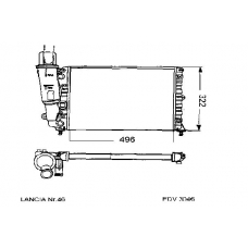 3046 KЬHLER-PAPE Wasserkьhler  pkw