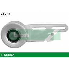 LA0003 TRW Натяжной ролик, поликлиновой  ремень