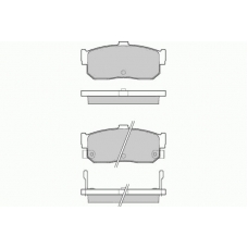 12-0513 E.T.F. Комплект тормозных колодок, дисковый тормоз