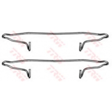 PFK300 TRW Комплектующие, колодки дискового тормоза