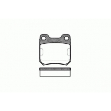 0239.40 REMSA Комплект тормозных колодок, дисковый тормоз