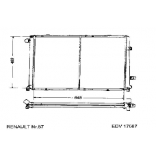 17087 KЬHLER-PAPE Wasserkьhler  pkw