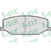 05P290 LPR Комплект тормозных колодок, дисковый тормоз