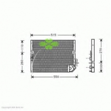 94-6340 KAGER Конденсатор, кондиционер