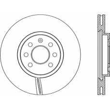 BDR2074.20 OPEN PARTS Тормозной диск