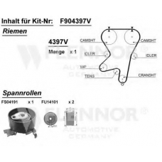 F914375V FLENNOR Комплект ремня грм
