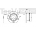 WB1203 TREVI AUTOMOTIVE Комплект подшипника ступицы колеса