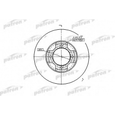 PBD1964 PATRON Тормозной диск