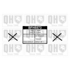 BFH5573 QUINTON HAZELL Тормозной шланг