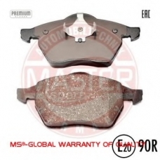 13046071222N-SET-MS MASTER-SPORT Комплект тормозных колодок, дисковый тормоз