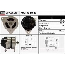 DRA3556 DELCO REMY Генератор