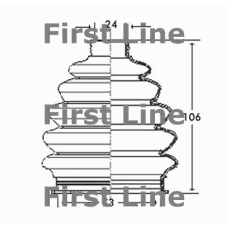 FCB2328 FIRST LINE Пыльник, приводной вал