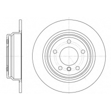 D6554.00 WOKING Тормозной диск
