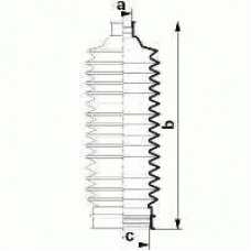 984090 EKG Пыльник, рулевое управление