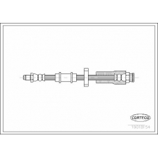 19018154 CORTECO Тормозной шланг