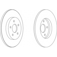 WGR1126-1 WAGNER LOCKHEED Тормозной диск