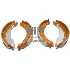 4163901319 Jp Group Комплект тормозных колодок