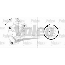 455960 VALEO Стартер