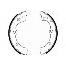 GS8194 TRW Комплект тормозных колодок