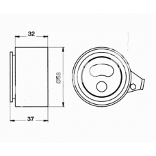 ITB-6346 IPS Parts Устройство для натяжения ремня, ремень грм