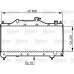 734401 VALEO Радиатор, охлаждение двигателя