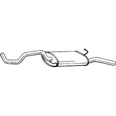 282-465 BOSAL Глушитель выхлопных газов конечный