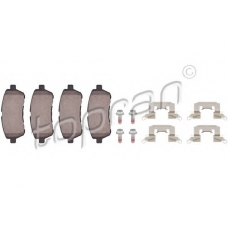 303 965 TOPRAN Комплект тормозных колодок, дисковый тормоз