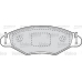 598325 VALEO Комплект тормозных колодок, дисковый тормоз
