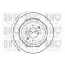 BDC4663 QUINTON HAZELL Тормозной диск