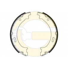 5187951 GIRLING Комплект тормозных колодок, стояночная тормозная с