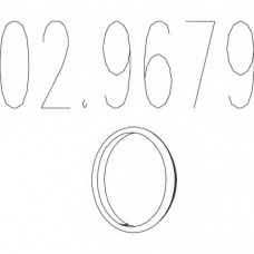 02.9679 MTS Прокладка, труба выхлопного газа