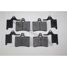 304253034 AUTOMEGA Комплект тормозных колодок, дисковый тормоз