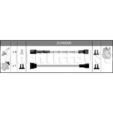 J5390000 NIPPARTS Комплект проводов зажигания