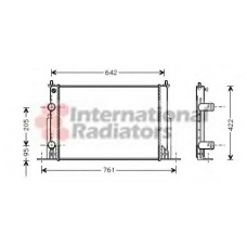 60172244 SCHLIECKMANN Радиатор, охлаждение двигателя