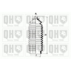 QG1337 QUINTON HAZELL Комплект пылника, рулевое управление