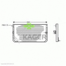 94-5934 KAGER Конденсатор, кондиционер