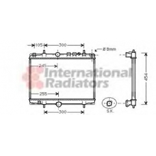 60402234 SCHLIECKMANN Радиатор, охлаждение двигателя