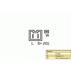 JA01452 DA SILVA Генератор