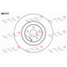 BS7517 FTE Тормозной диск