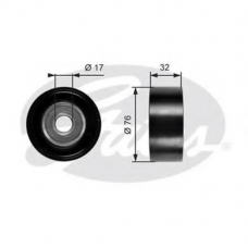T36253 GATES Паразитный / ведущий ролик, поликлиновой ремень