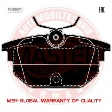 13046028262N-SET-MS MASTER-SPORT Комплект тормозных колодок, дисковый тормоз