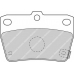FDB1531 FERODO Комплект тормозных колодок, дисковый тормоз