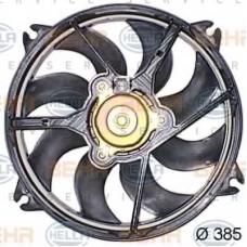 8EW 351 043-621 HELLA Вентилятор, охлаждение двигателя