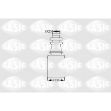 2873833 SASIC Комплект пылника, приводной вал