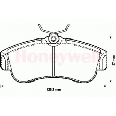 572310S STOP Комплект тормозных колодок, дисковый тормоз 572310S STOP Комплект тормозных колодок, дисковый тормоз