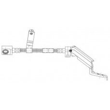 513271 KAWE Тормозной шланг