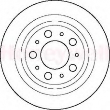 562087J JURID Тормозной диск